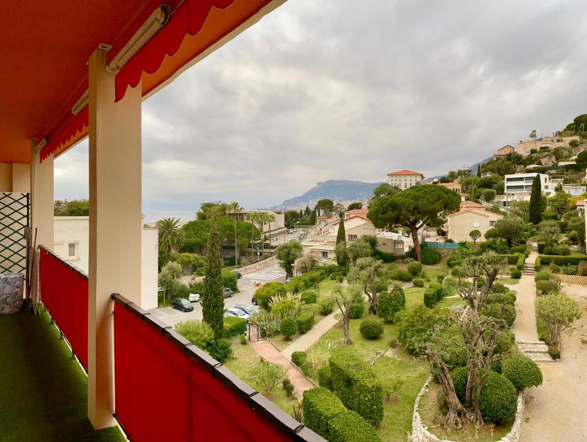 Charmant 2 Pieces Vue Sur Mer Et Monte-Carlo A Roquebrune Cap Martin Dış mekan fotoğraf