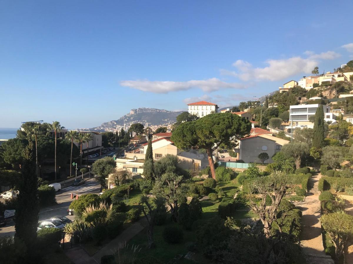 Charmant 2 Pieces Vue Sur Mer Et Monte-Carlo A Roquebrune Cap Martin Dış mekan fotoğraf