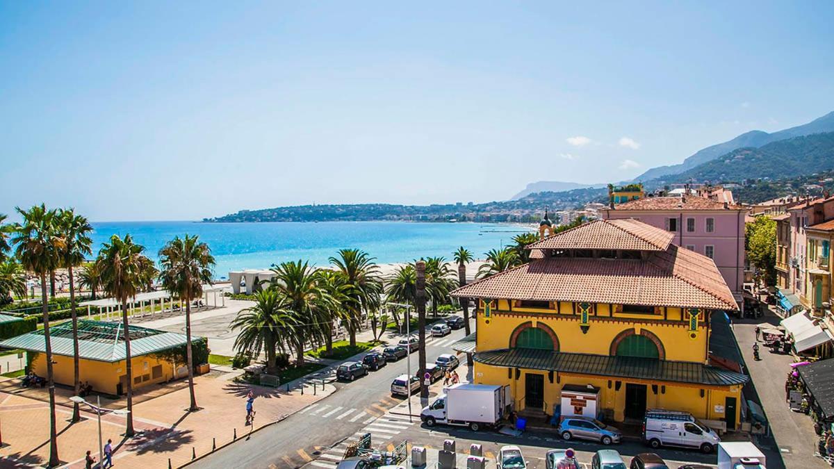 Charmant 2 Pieces Vue Sur Mer Et Monte-Carlo A Roquebrune Cap Martin Dış mekan fotoğraf