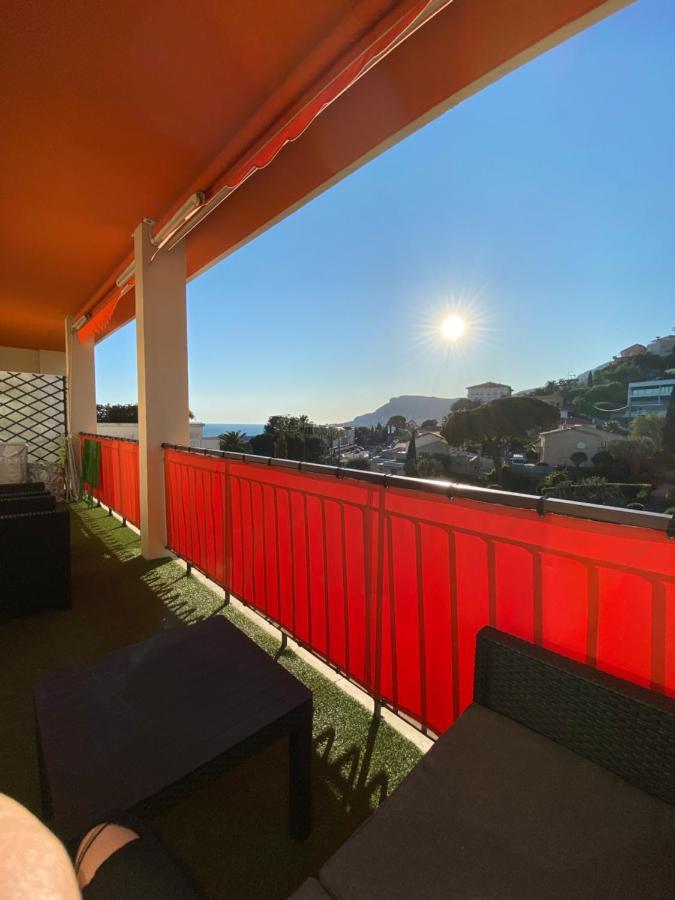 Charmant 2 Pieces Vue Sur Mer Et Monte-Carlo A Roquebrune Cap Martin Dış mekan fotoğraf