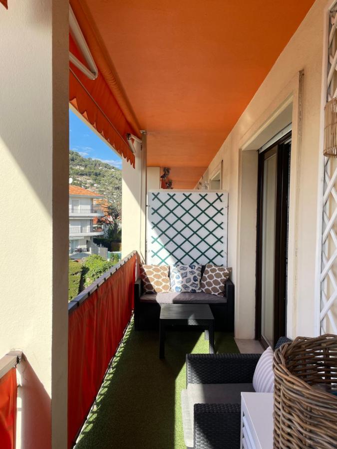 Charmant 2 Pieces Vue Sur Mer Et Monte-Carlo A Roquebrune Cap Martin Dış mekan fotoğraf